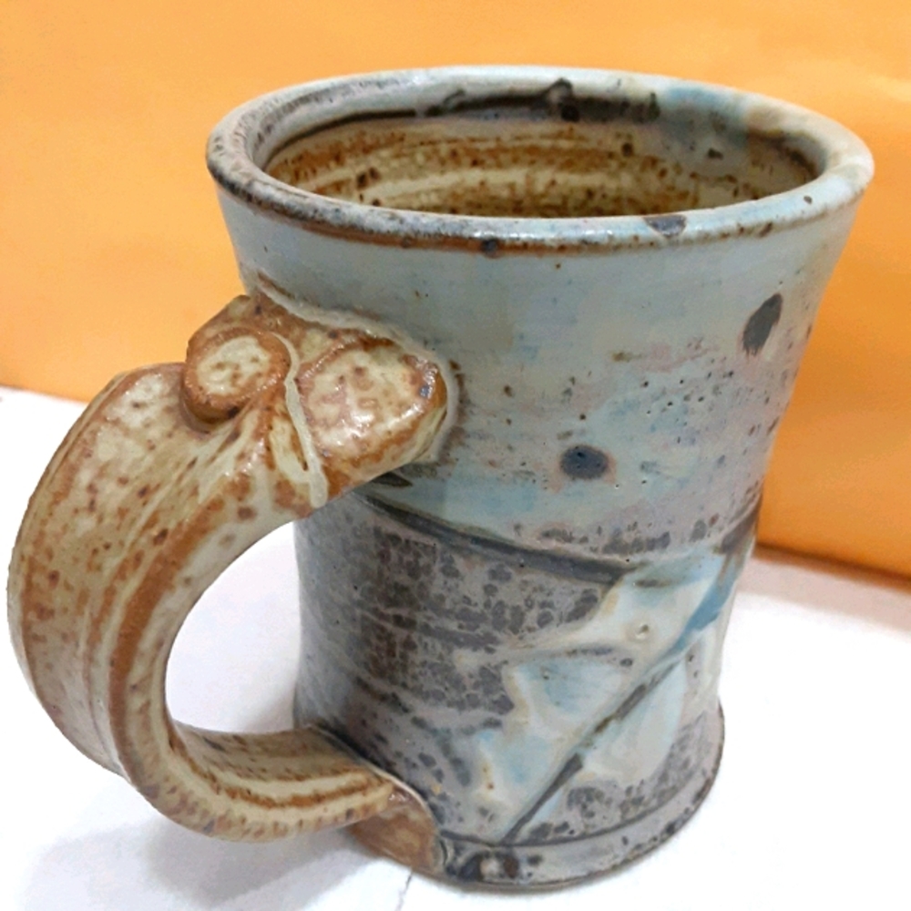 12 oz Pottery coffee mug